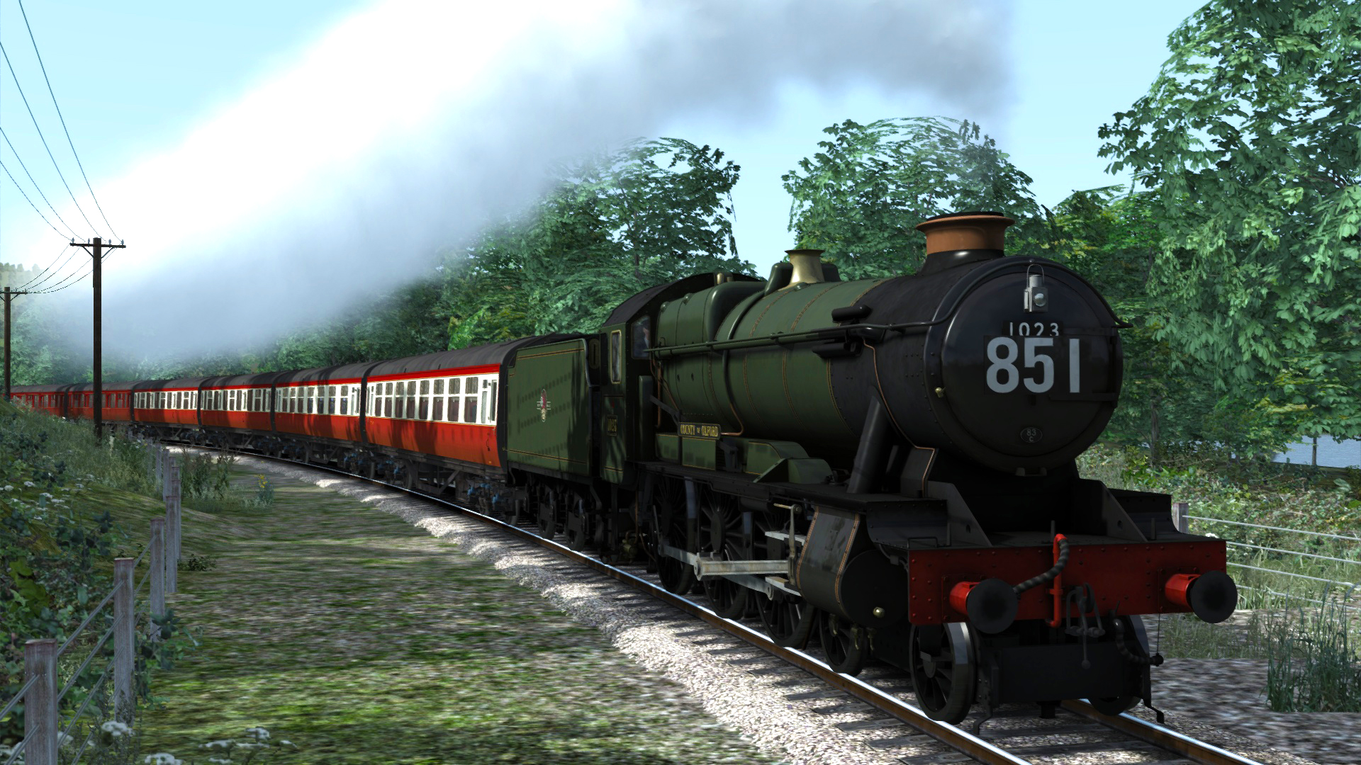 Train Simulator: GWR 1000 Class 'County Class' Steam Loco Add-On screenshot