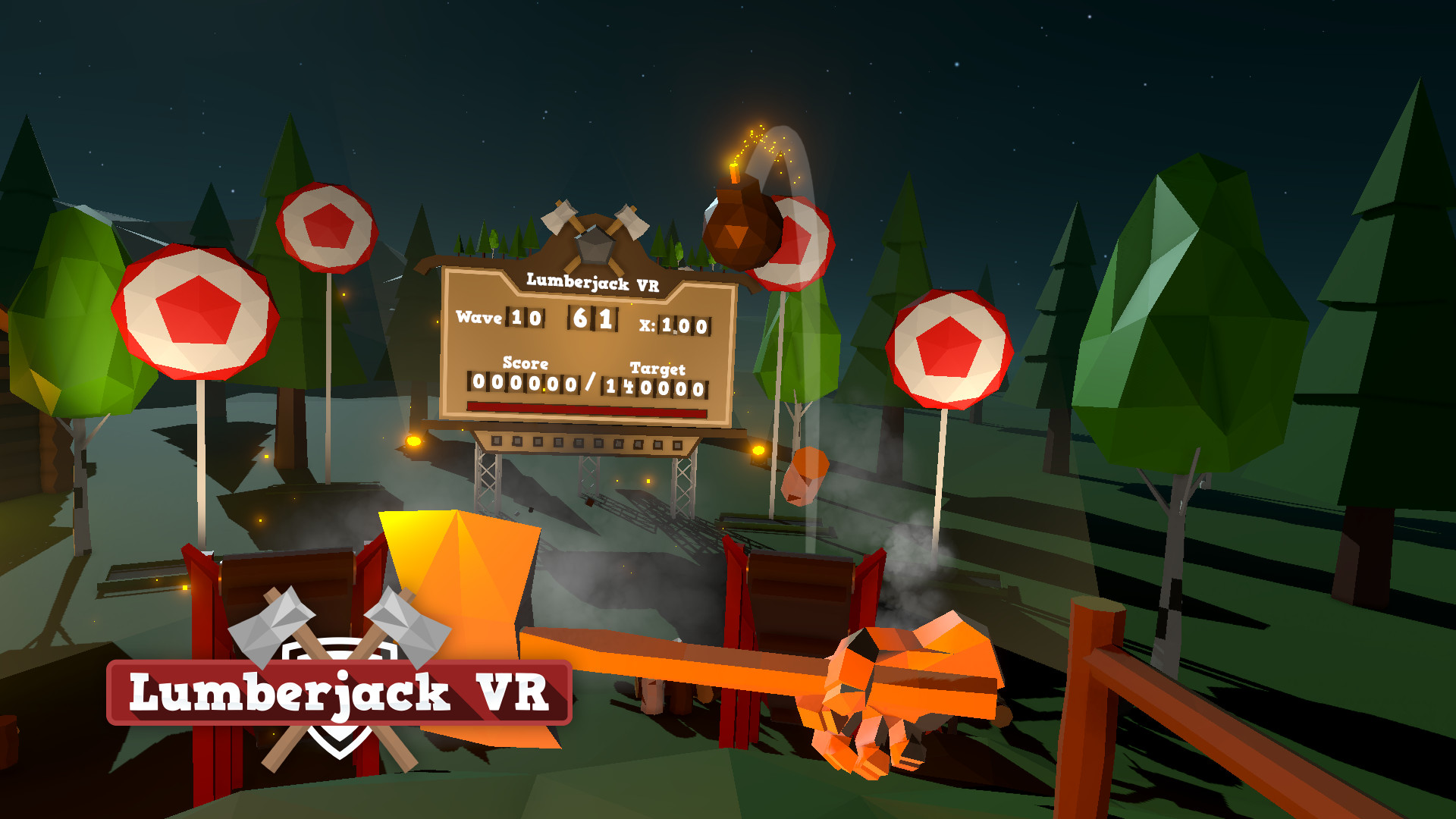 Lumberjack VR screenshot