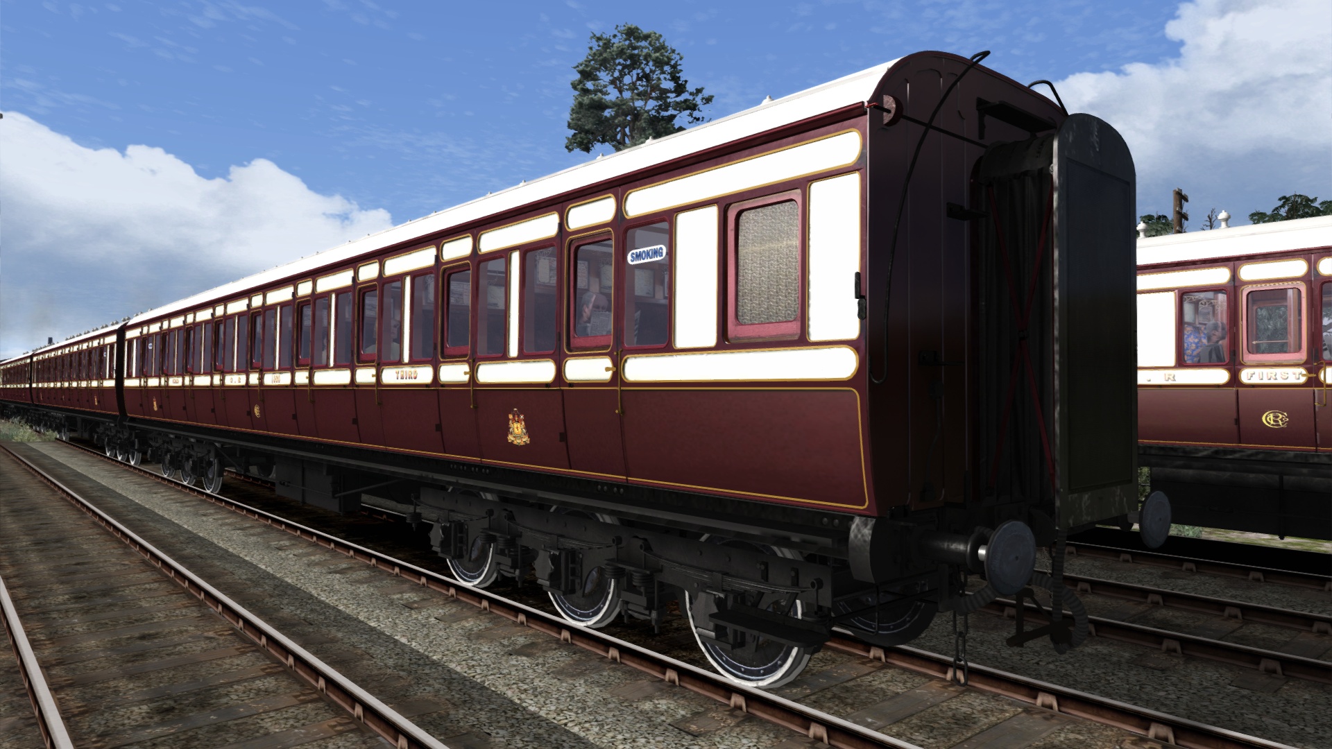 TS Marketplace: Caledonian Railway 65ft Grampian Coach Pack Add-On screenshot