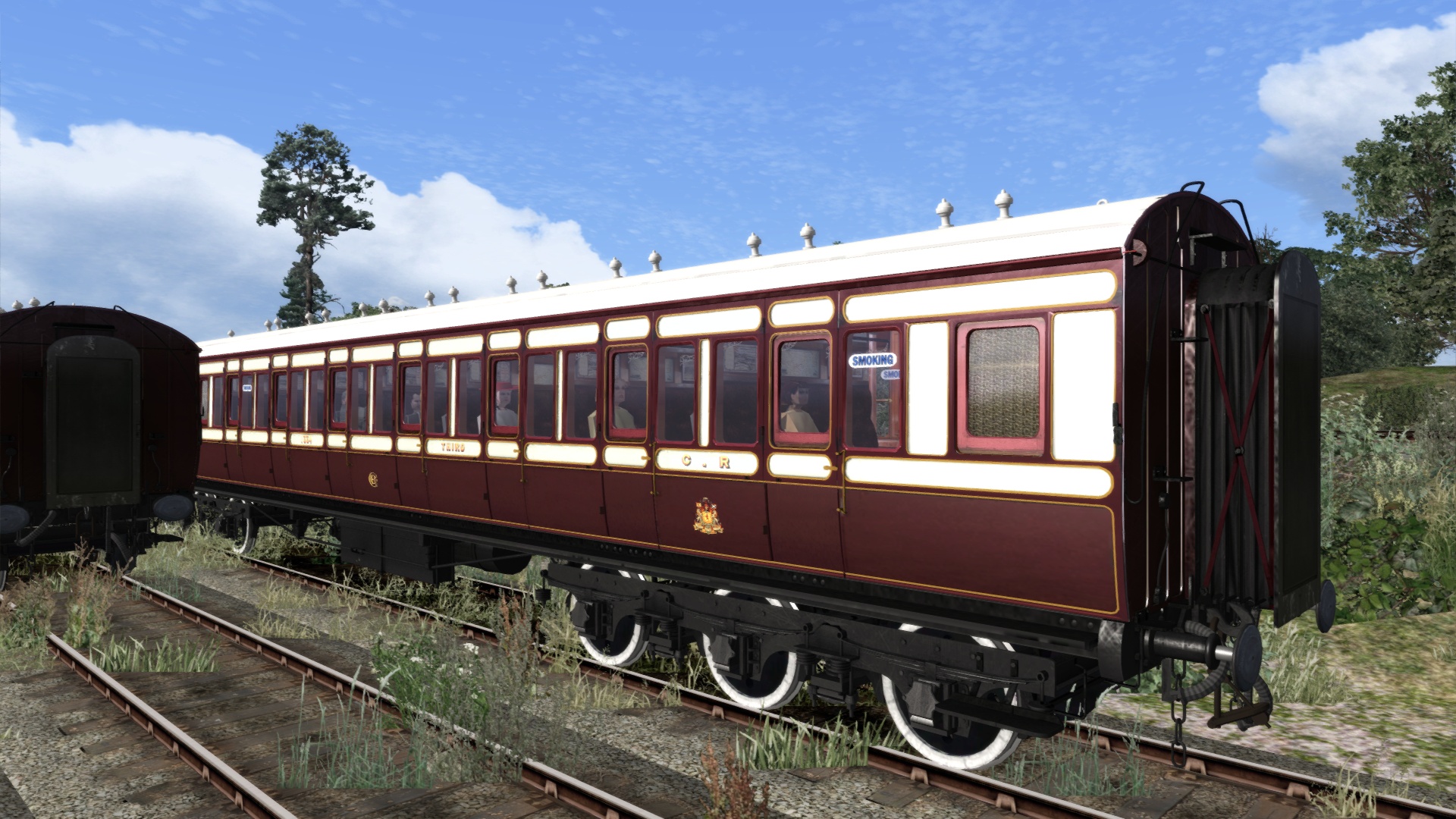 TS Marketplace: Caledonian Railway 65ft Grampian Coach Pack Add-On screenshot