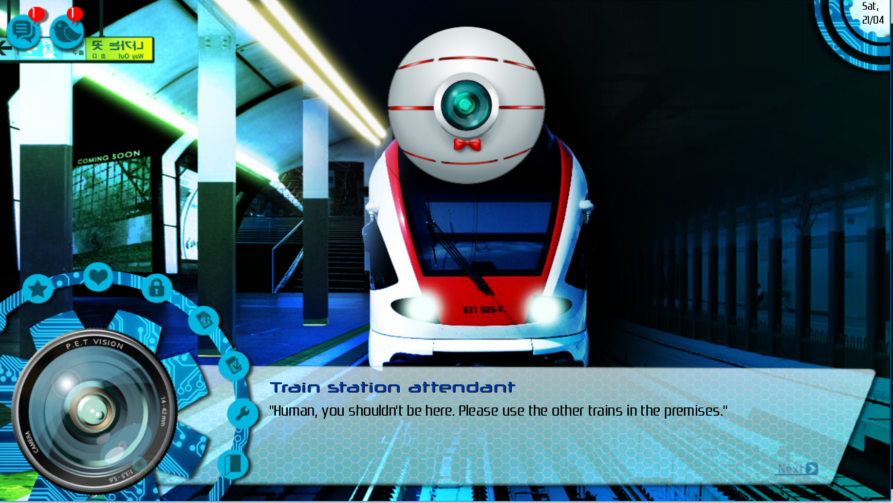 AMPLITUDE: A Visual Novel screenshot