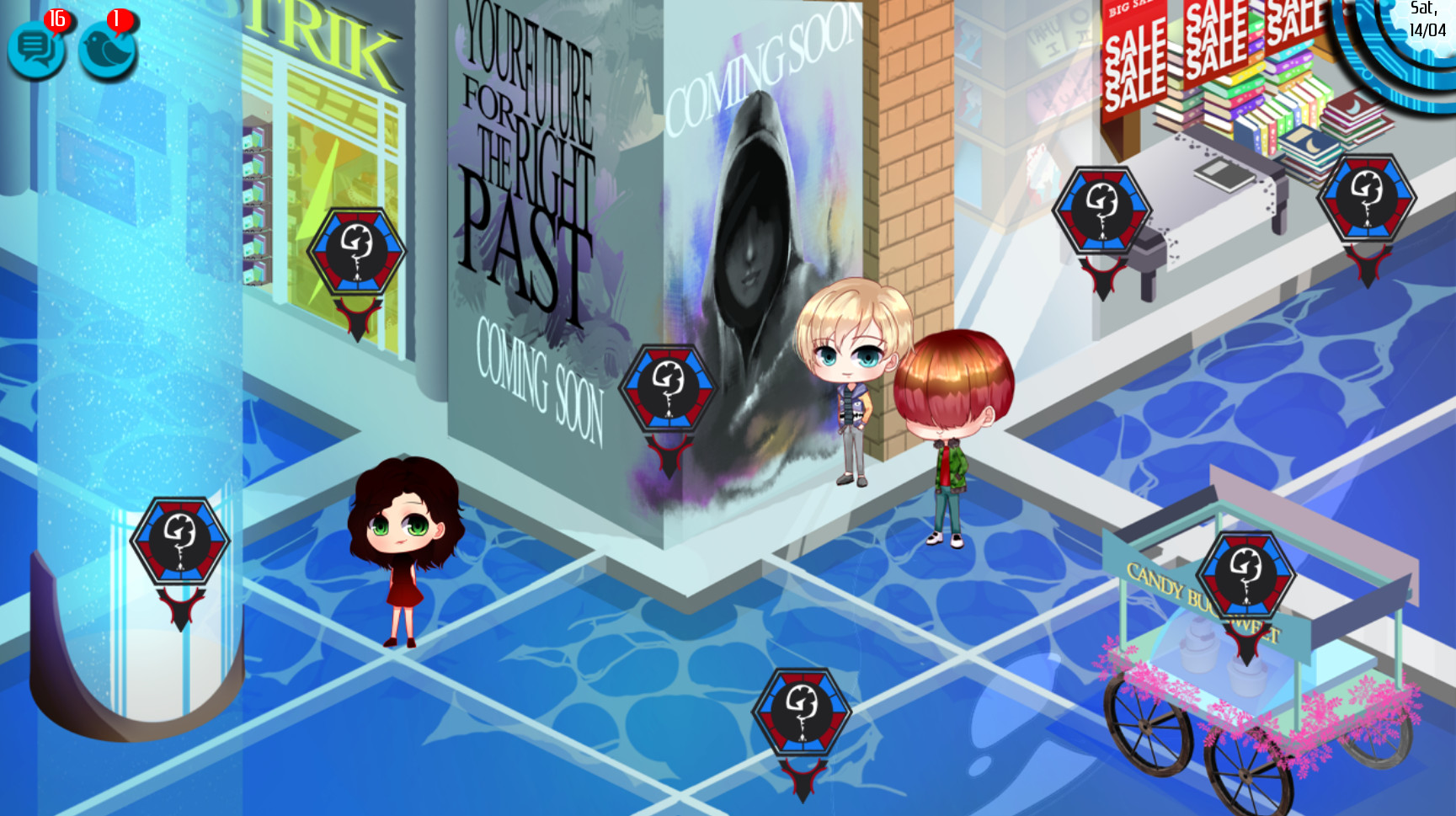 AMPLITUDE: A Visual Novel screenshot