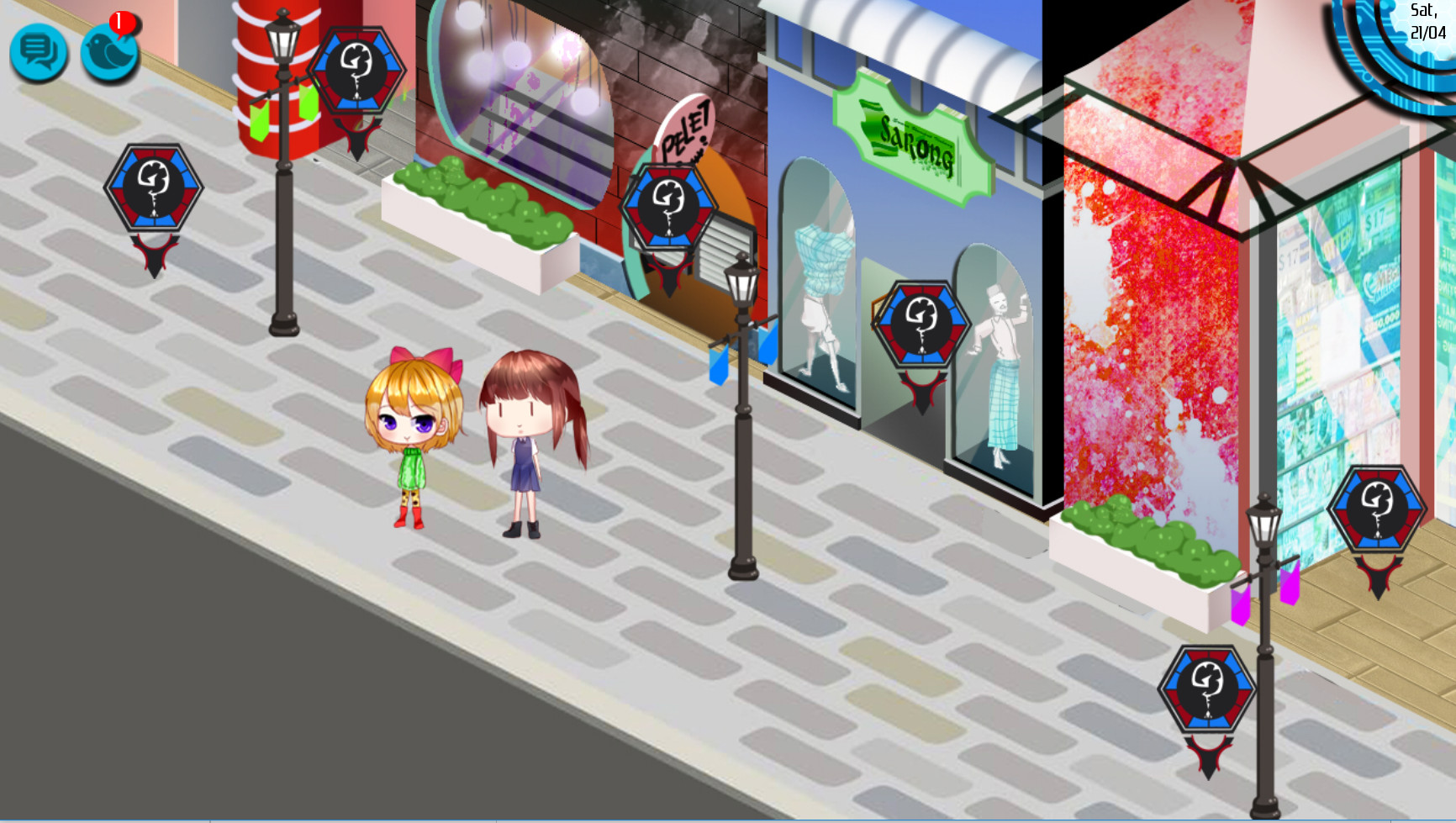 AMPLITUDE: A Visual Novel screenshot