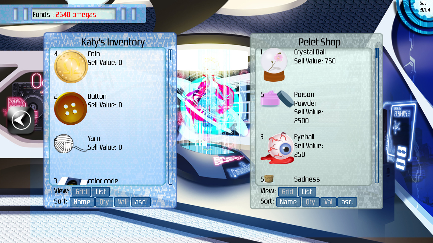 AMPLITUDE: A Visual Novel screenshot