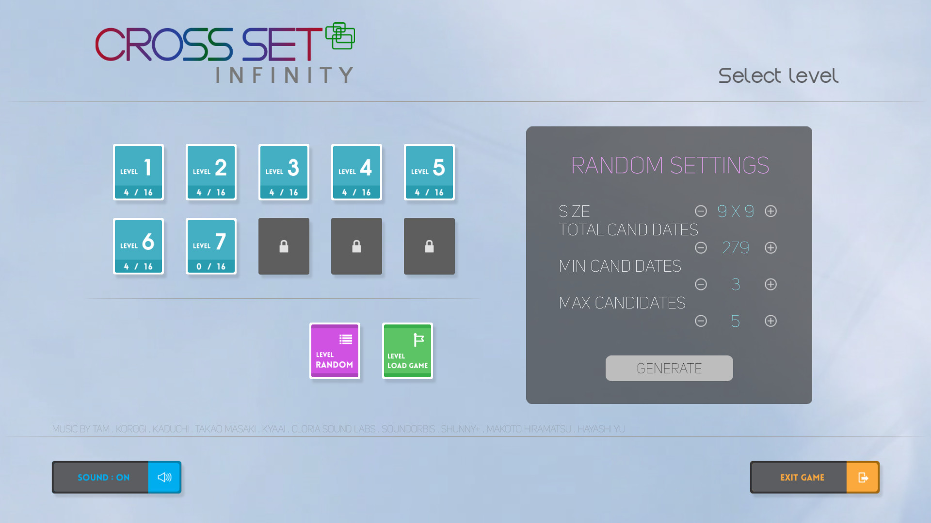 Cross Set Infinity screenshot