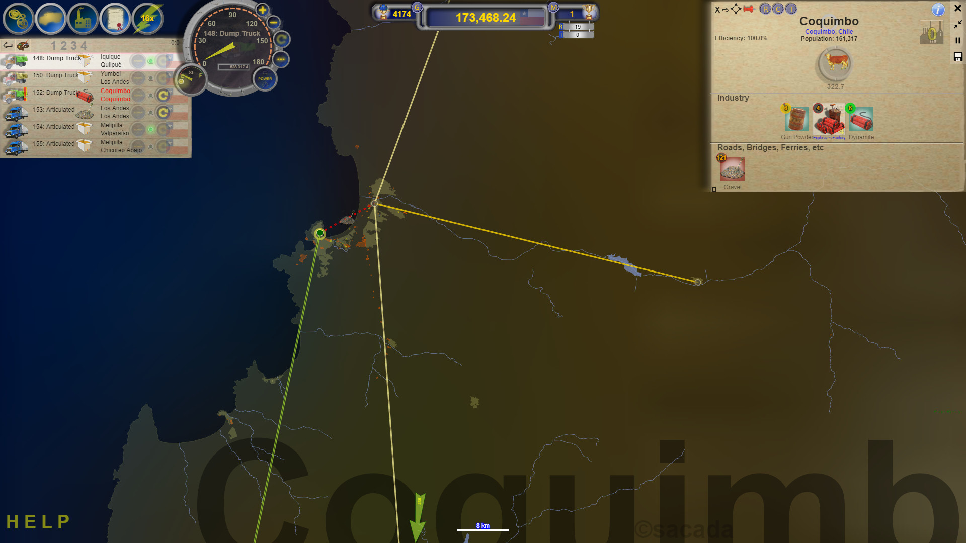LOGistICAL: Chile screenshot