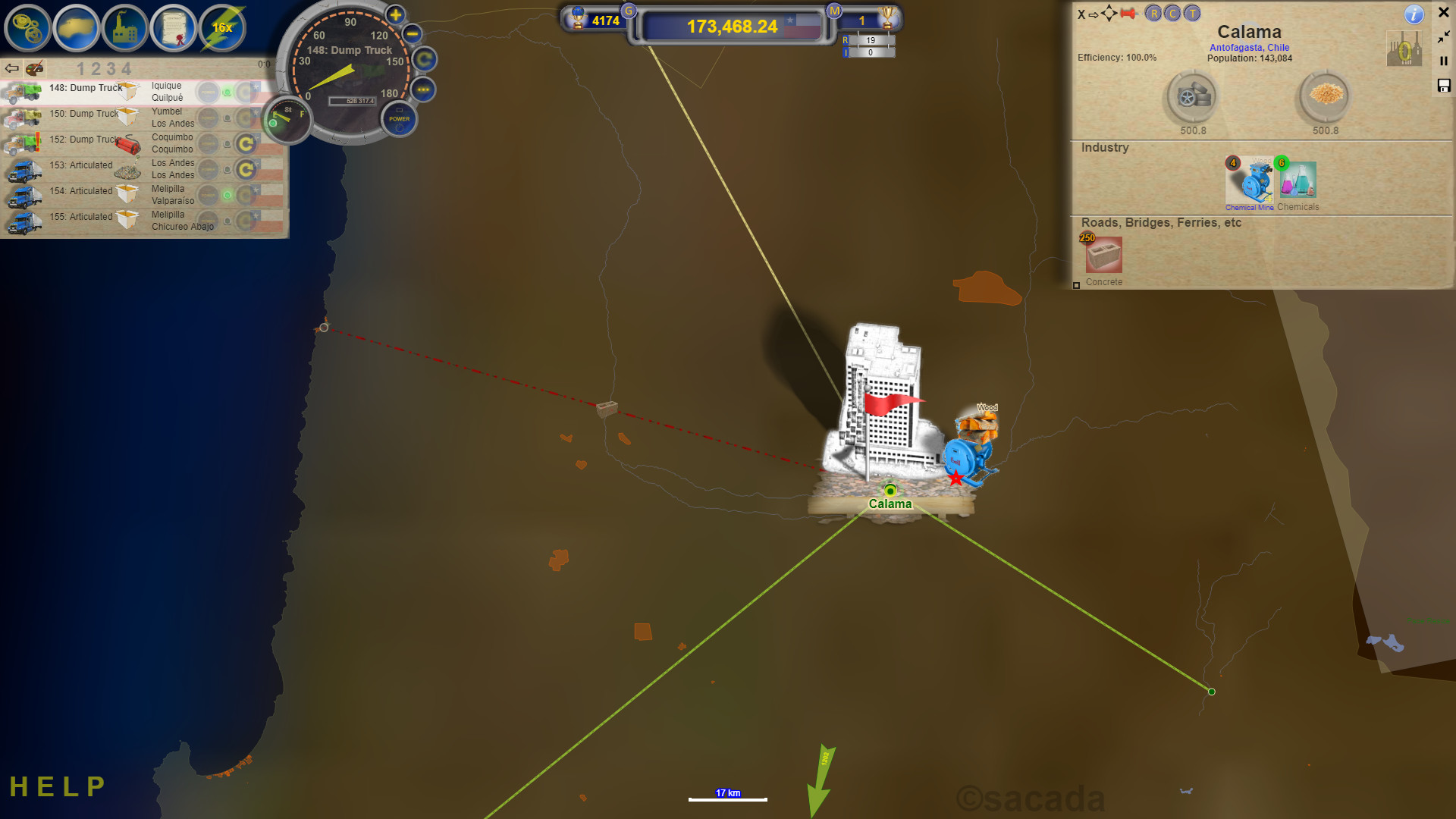 LOGistICAL: Chile screenshot