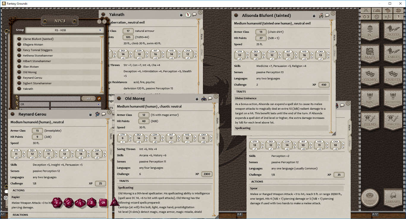 Fantasy Grounds - Village Backdrop: Hard Bay (5E) screenshot