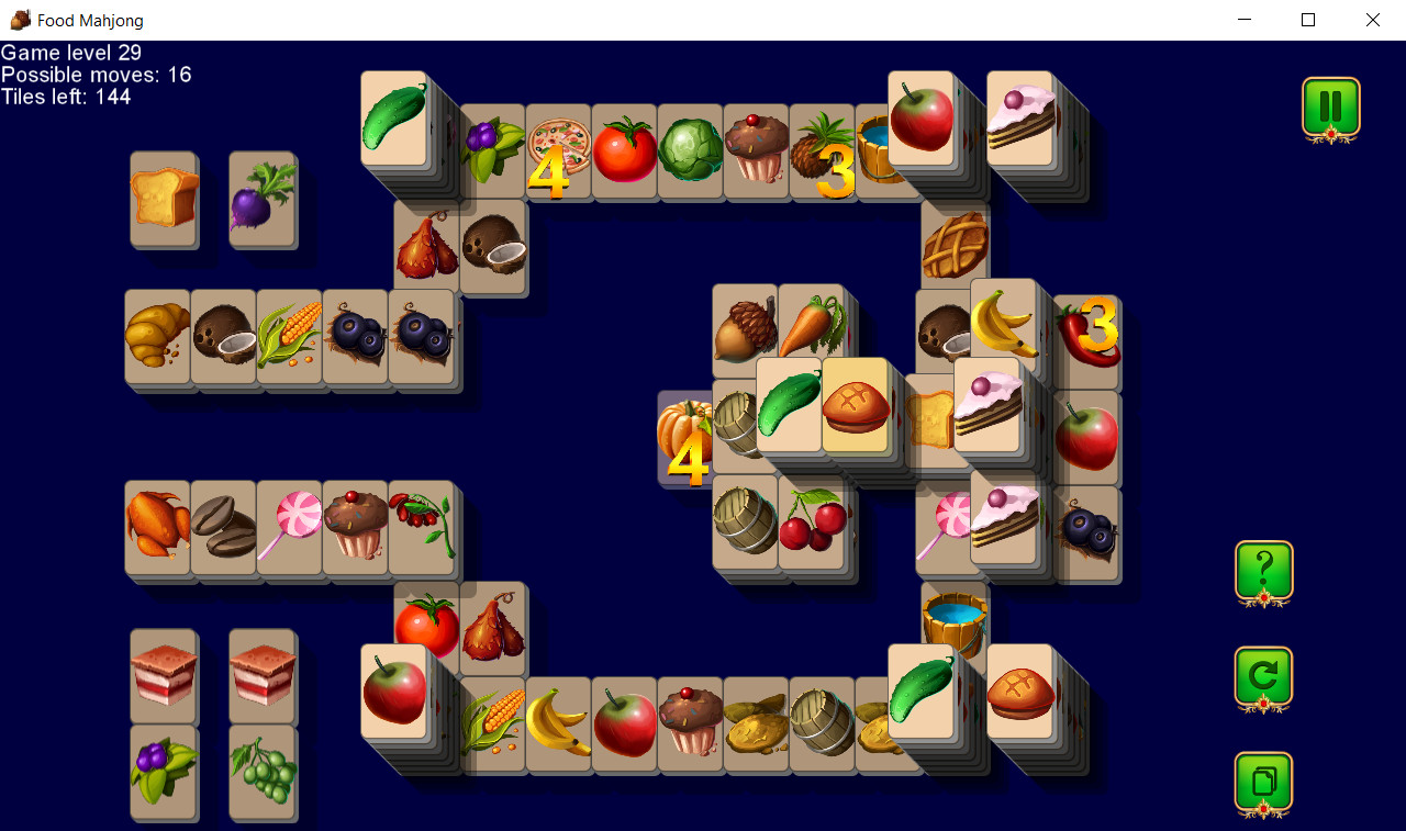 Food Mahjong screenshot