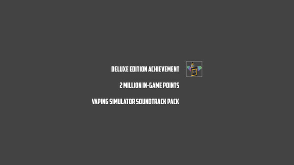 скриншот Vaping Simulator - Deluxe Edition 0