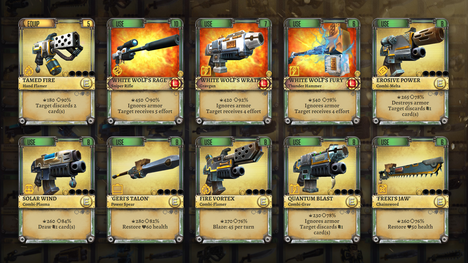 Warhammer 40,000: Space Wolf - Exceptional Card Pack screenshot