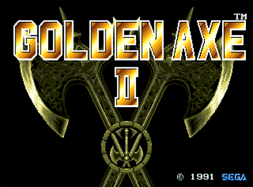 Golden Axe II screenshot
