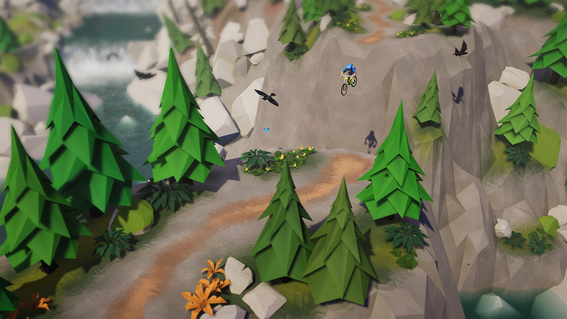 Lonely Mountains: Downhill screenshot
