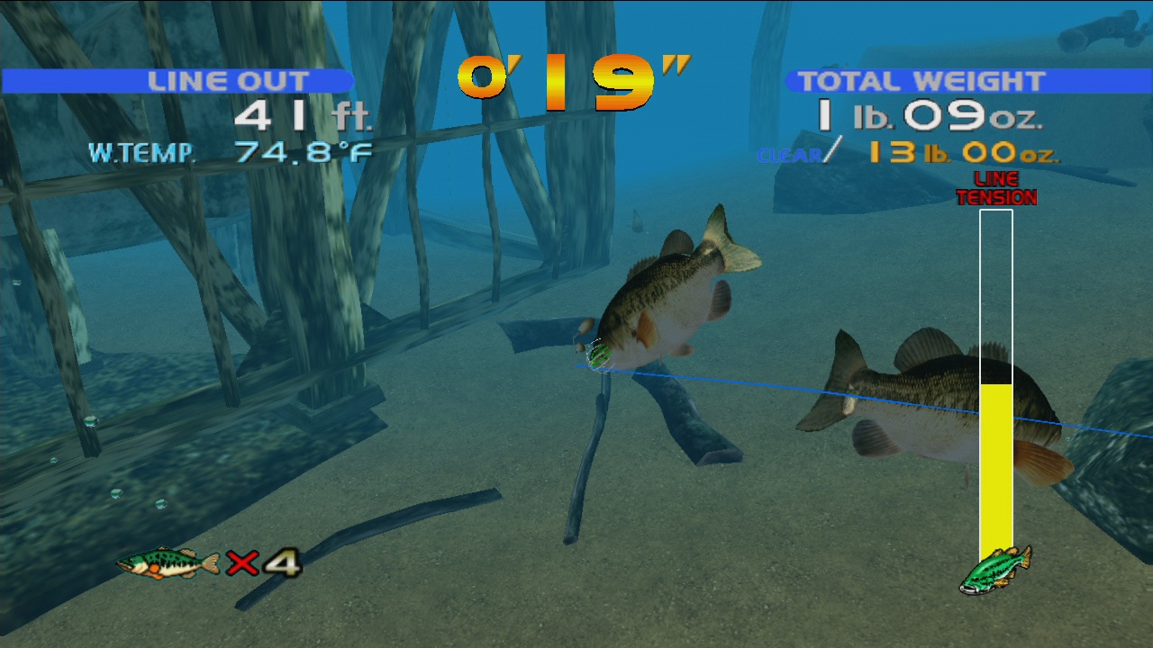 SEGA Bass Fishing screenshot