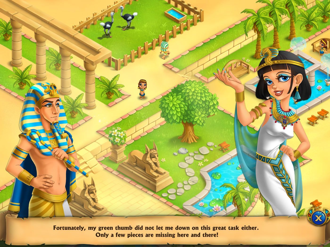 Legend of Egypt - Pharaohs Garden screenshot