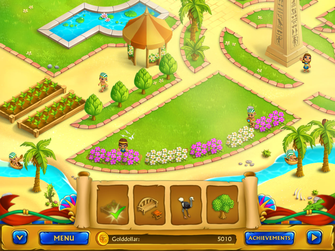 Legend of Egypt - Pharaohs Garden screenshot