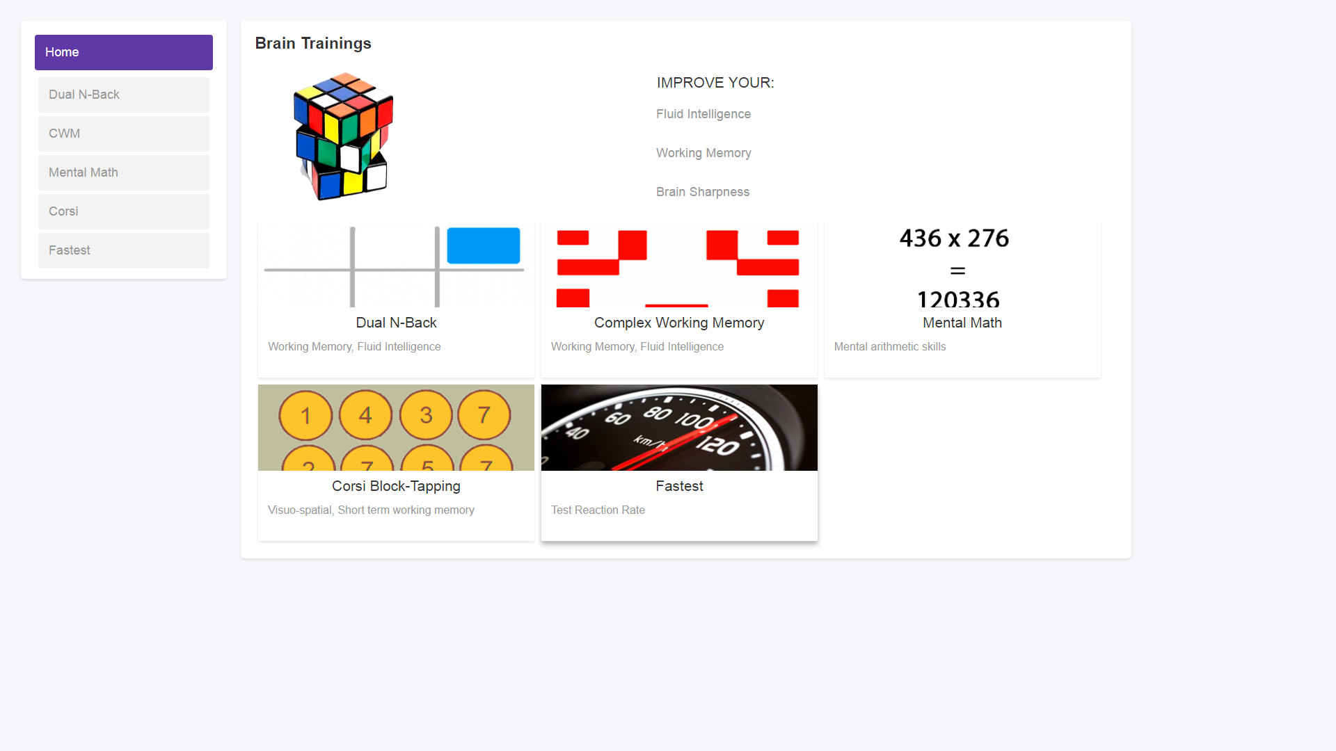 5-in-1 Bundle Brain Trainings screenshot