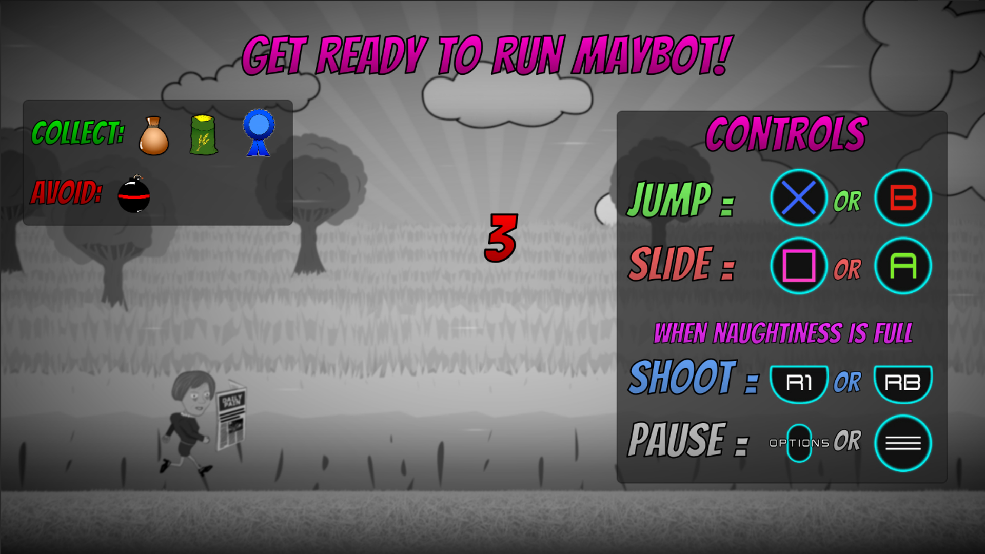 Maybot Run screenshot