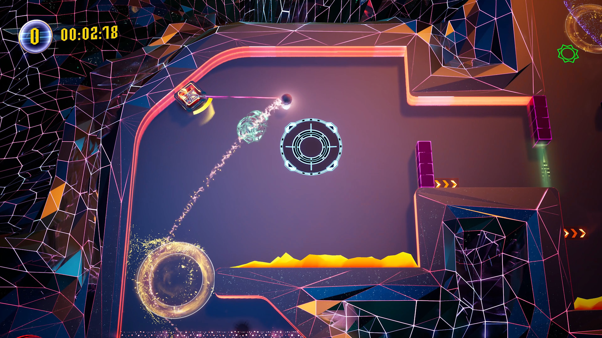 Super High Ball: Pinball Platformer screenshot