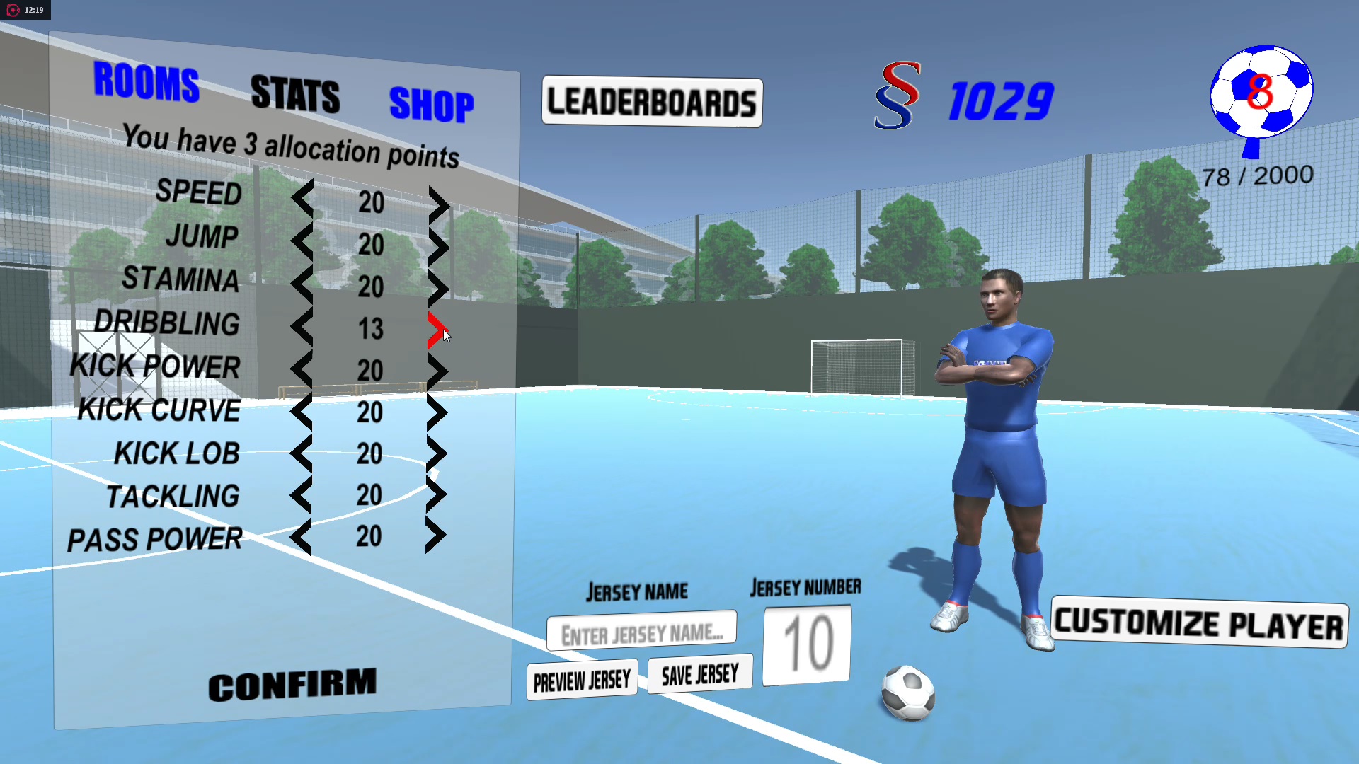 Soccer Simulation screenshot