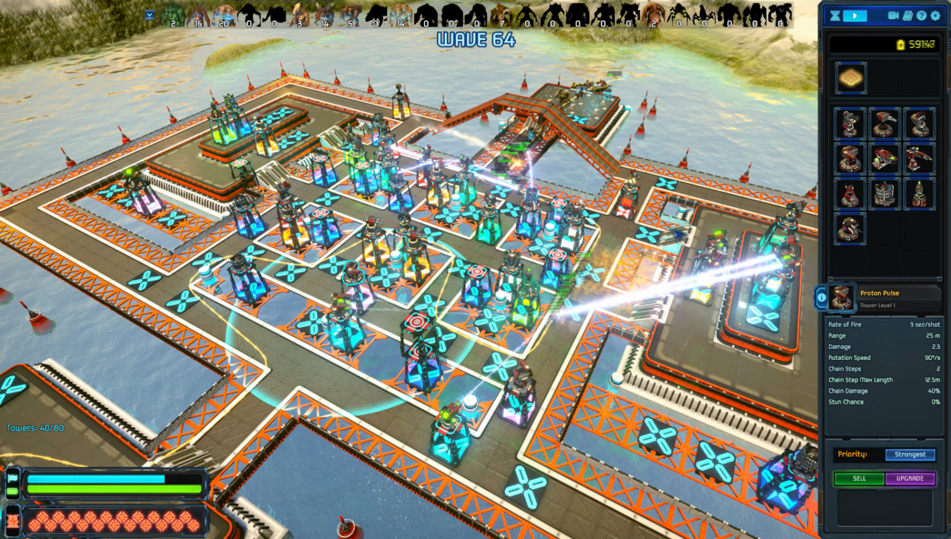 Defense Task Force - Sci Fi Tower Defense screenshot