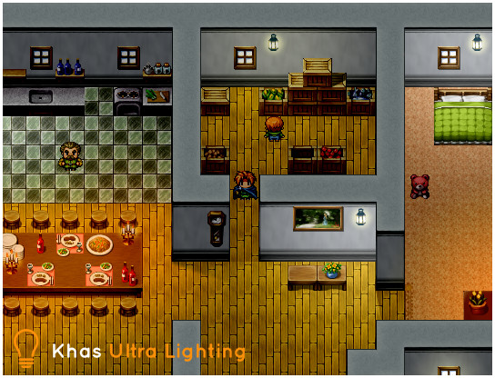 RPG Maker VX Ace - KHAS Ultra Lighting Script screenshot