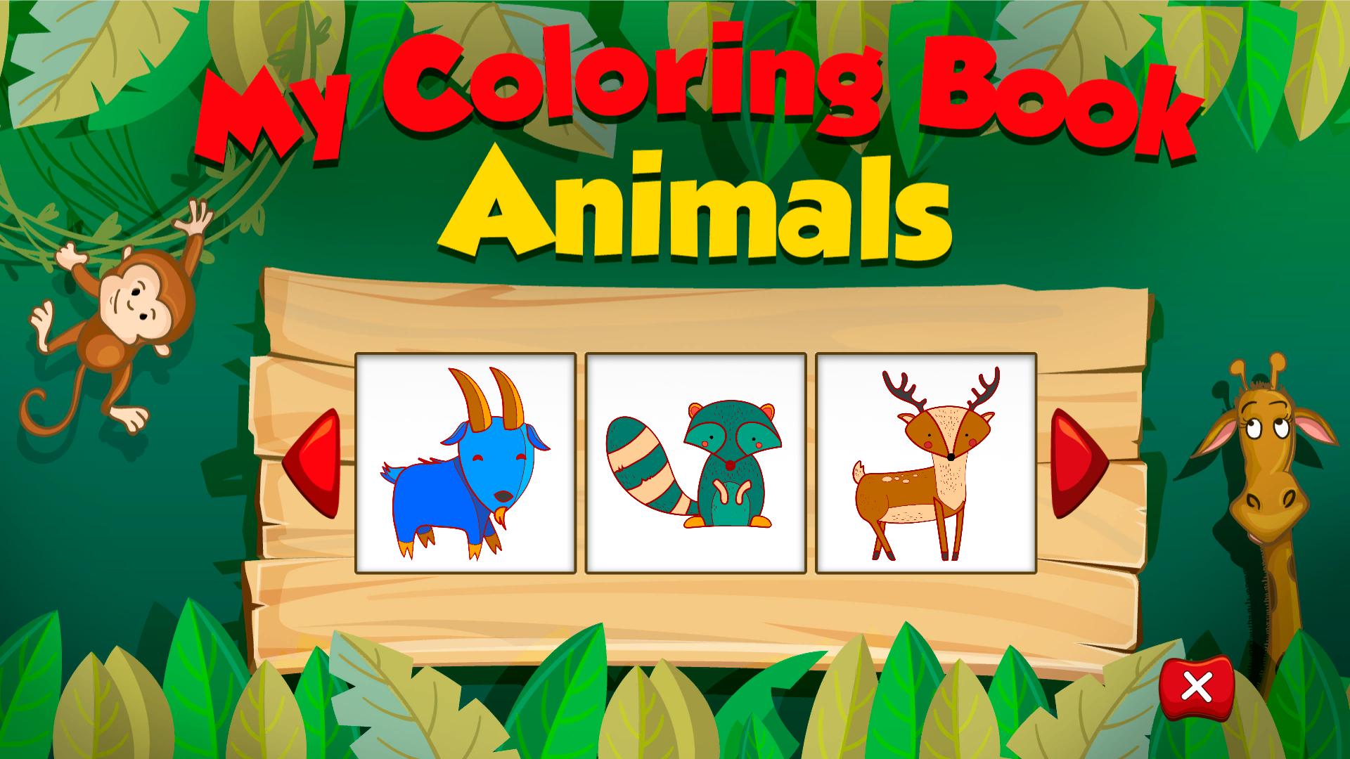 My Coloring Book: Animals screenshot