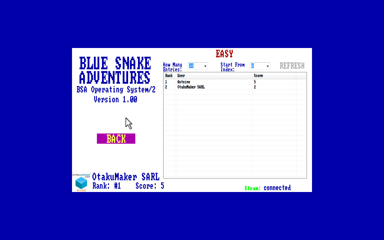 Blue Snake Adventures screenshot
