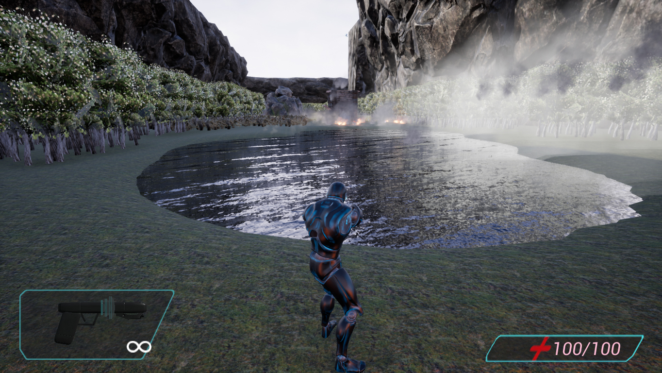 Cyborg Invasion Shooter screenshot