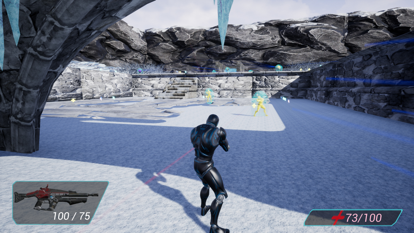 Cyborg Invasion Shooter screenshot