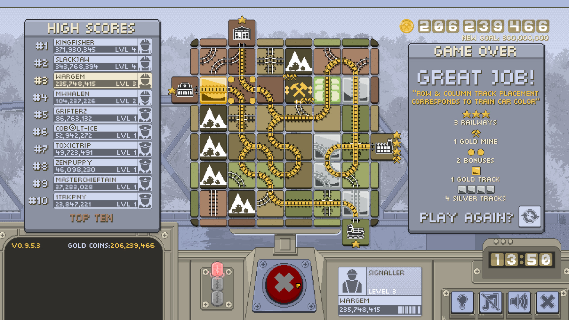 RAILED screenshot