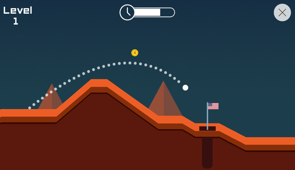 Golf 2D screenshot