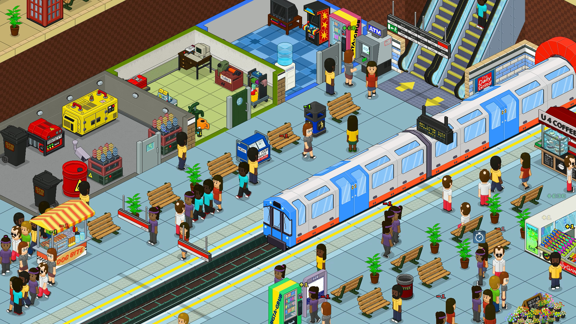 Overcrowd: A Commute 'Em Up screenshot