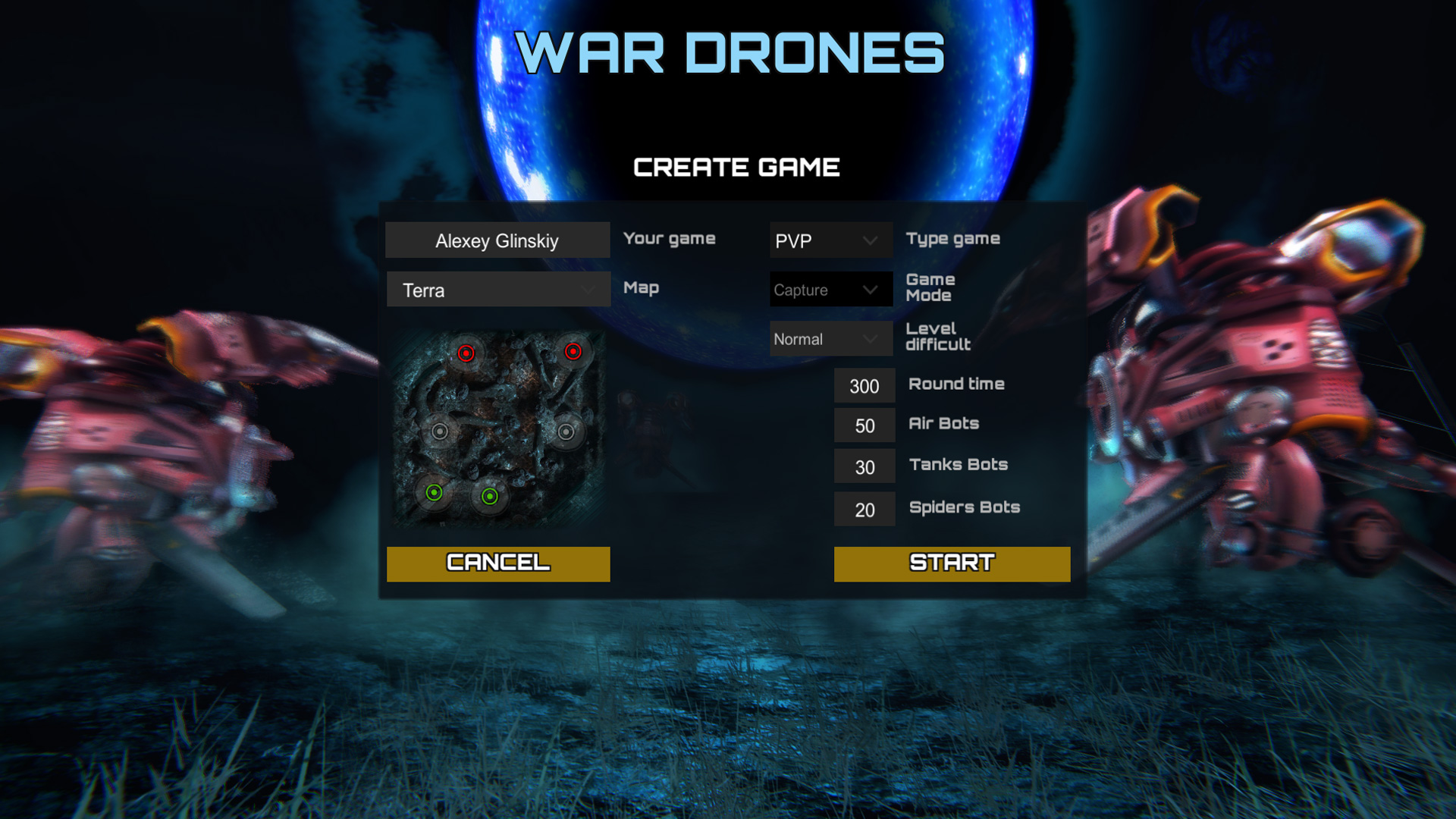 WAR DRONES screenshot