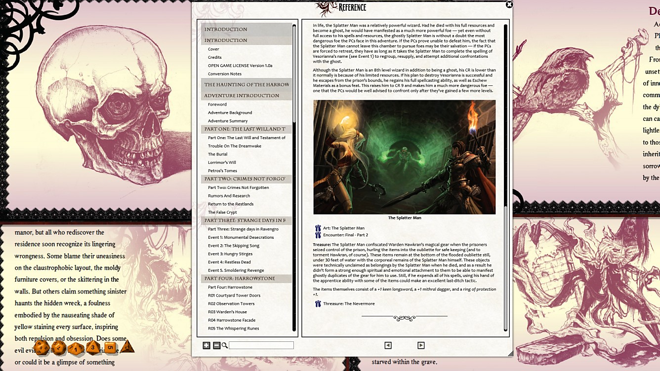 Fantasy Grounds - Pathfinder RPG - Carrion Crown AP 1: The Haunting of Harrowstone (PFRPG) screenshot
