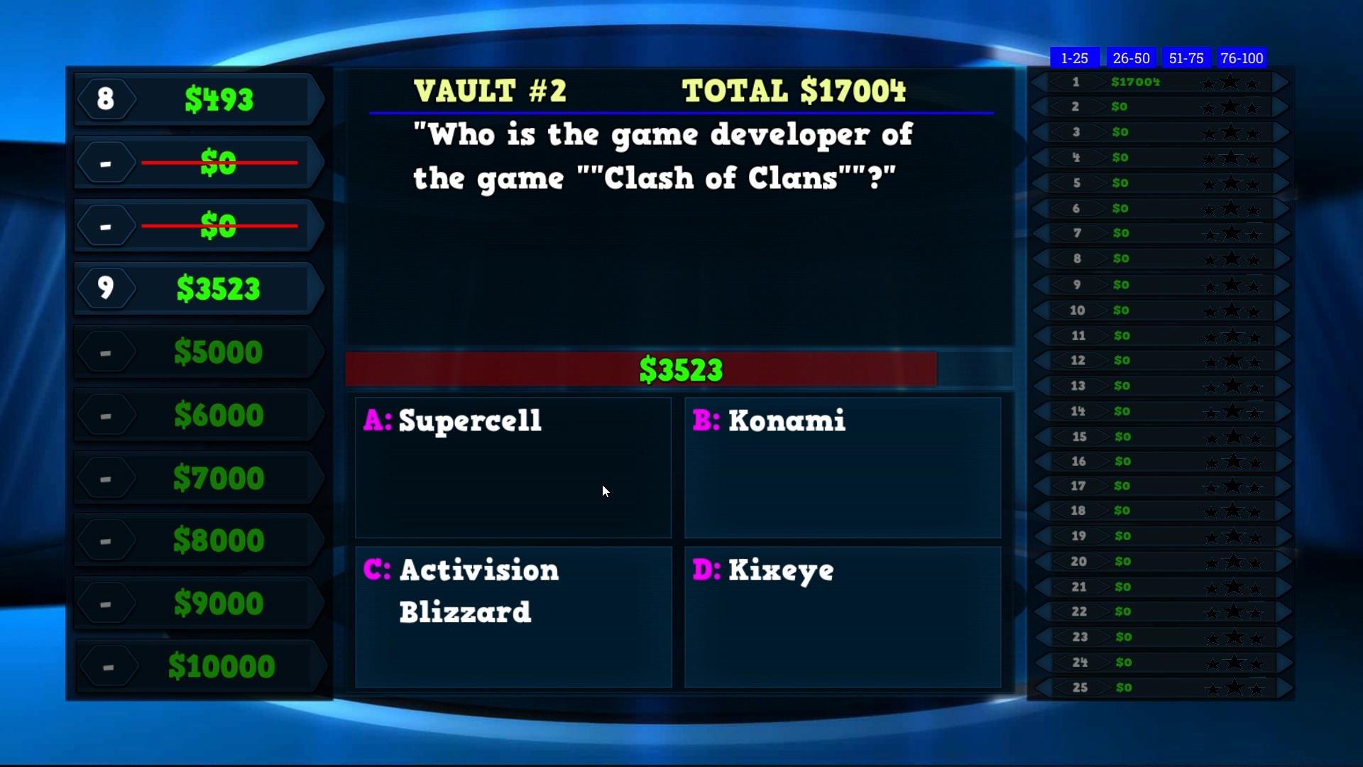 Trivia Vault: Video Game Trivia Deluxe screenshot