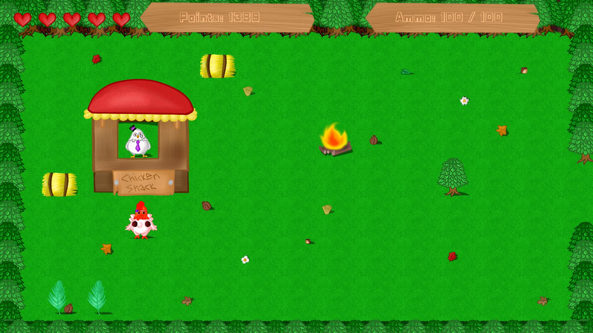 Chicken with Chainguns screenshot