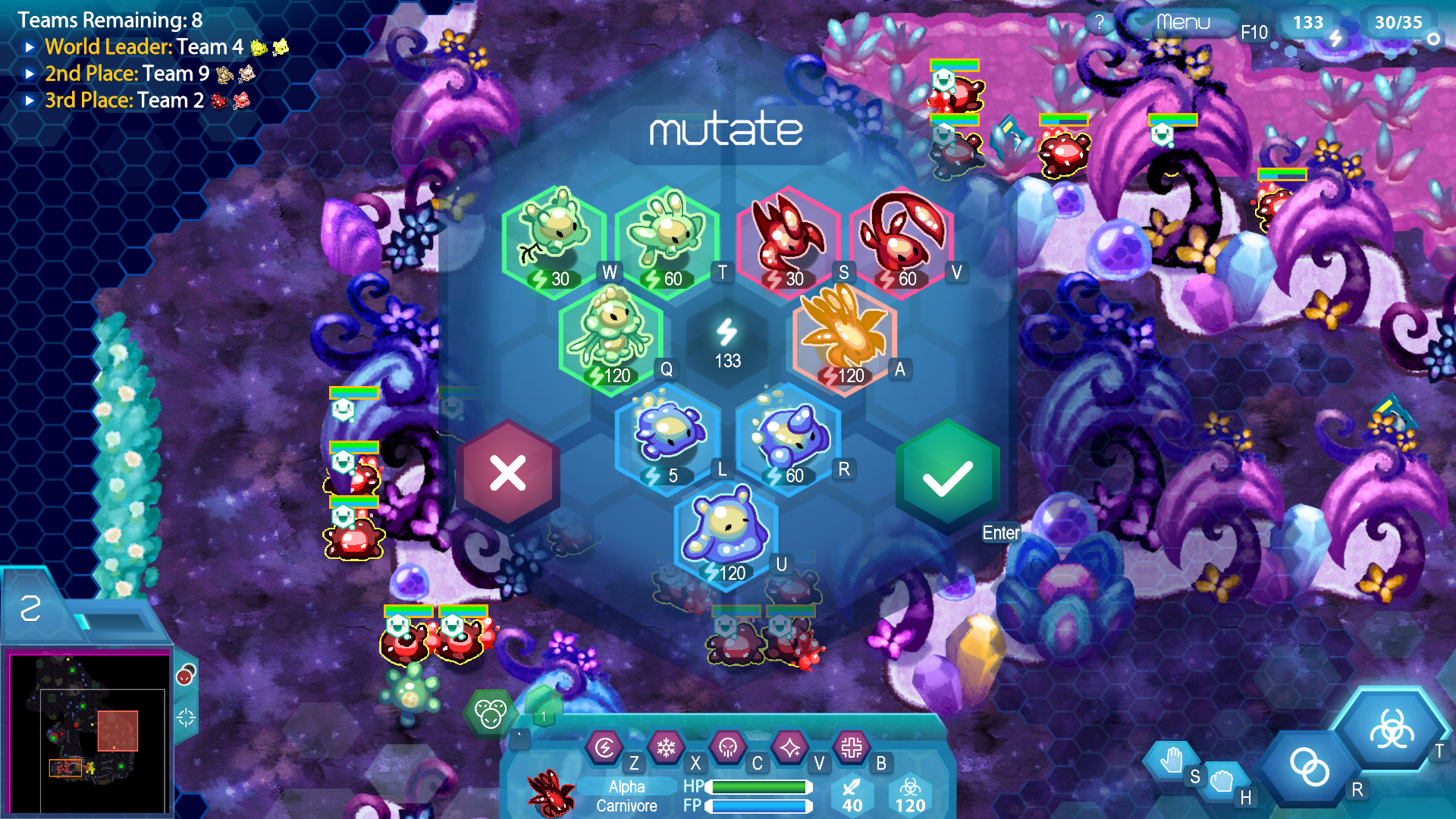 Amoeba Battle: Microscopic RTS Action screenshot