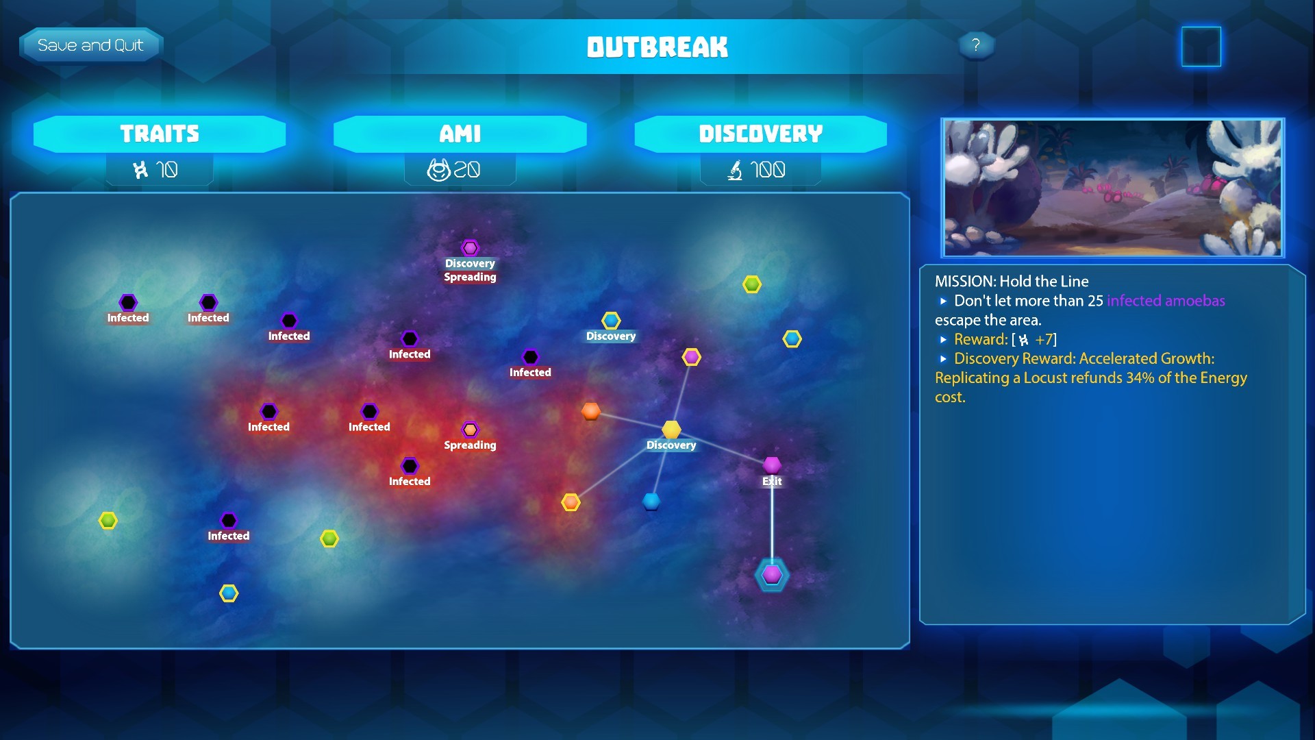 Amoeba Battle: Microscopic RTS Action screenshot