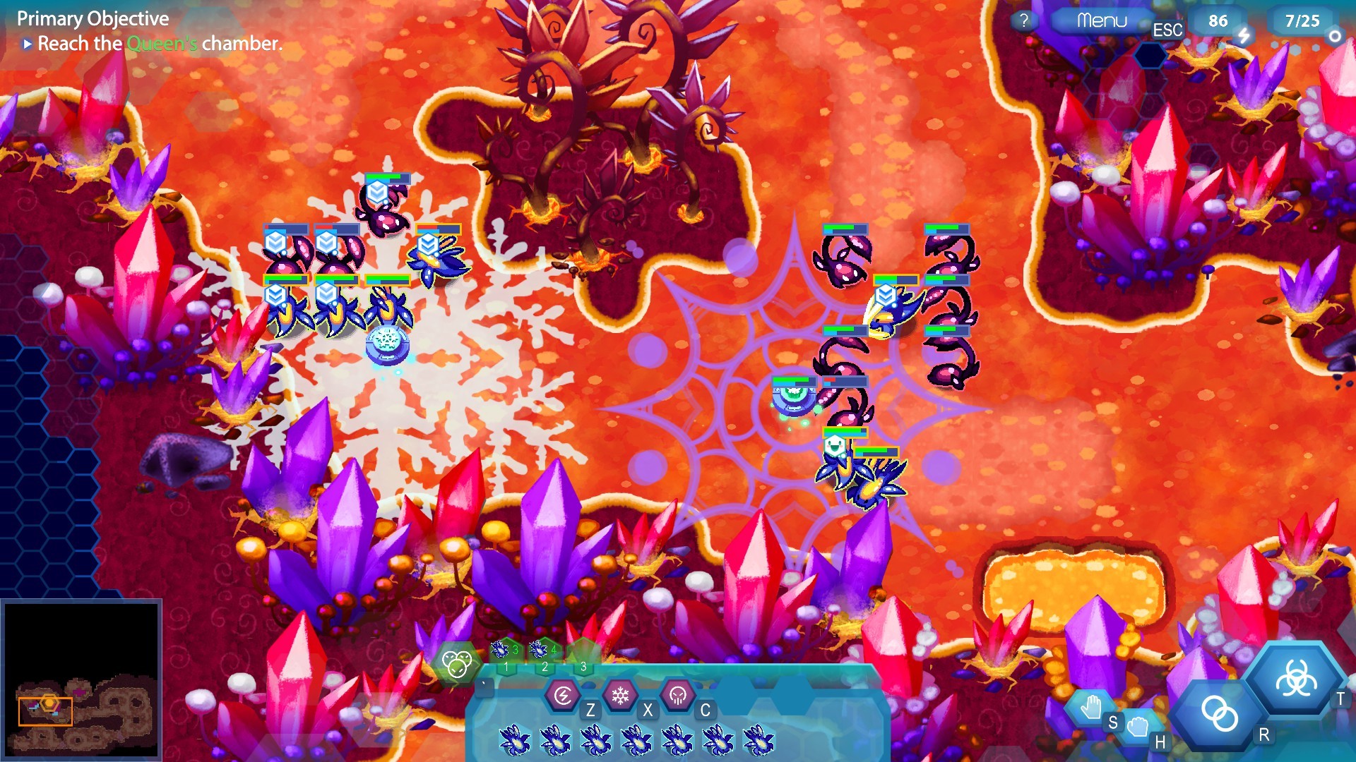 Amoeba Battle: Microscopic RTS Action screenshot