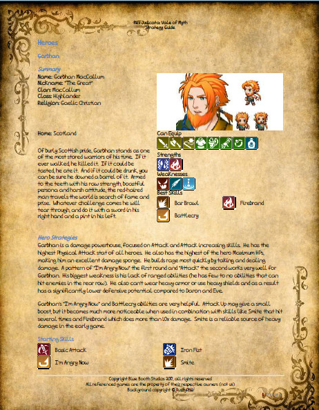 Res Judicata: Vale of Myth - Strategy Guide screenshot