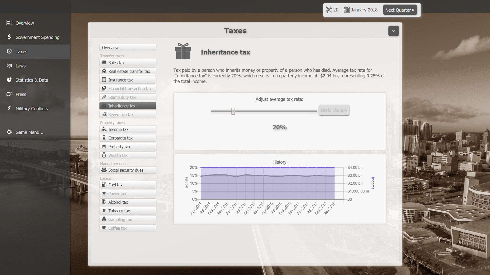 Government Simulator screenshot