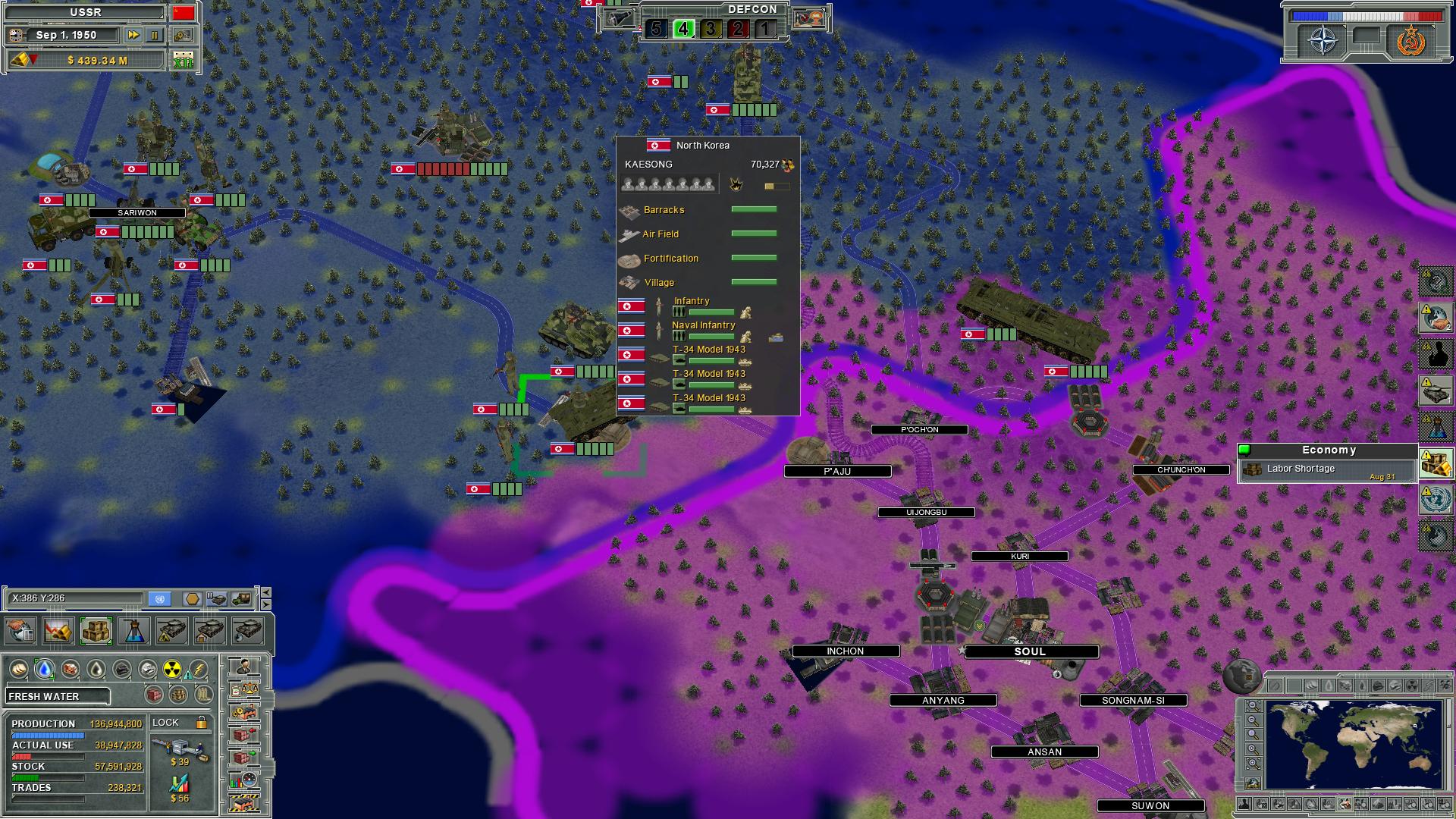 Supreme Ruler: Cold War screenshot