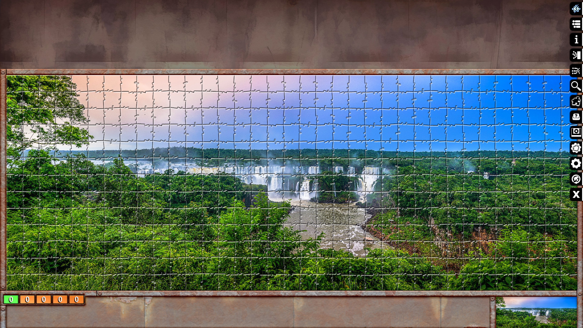 Jigsaw Puzzle Pack - Pixel Puzzles Ultimate: Waterfalls screenshot