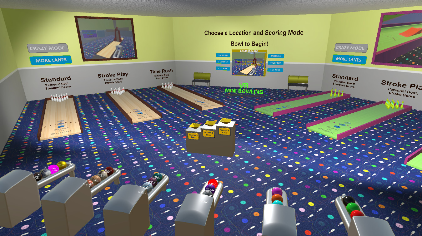 VR Mini Bowling screenshot