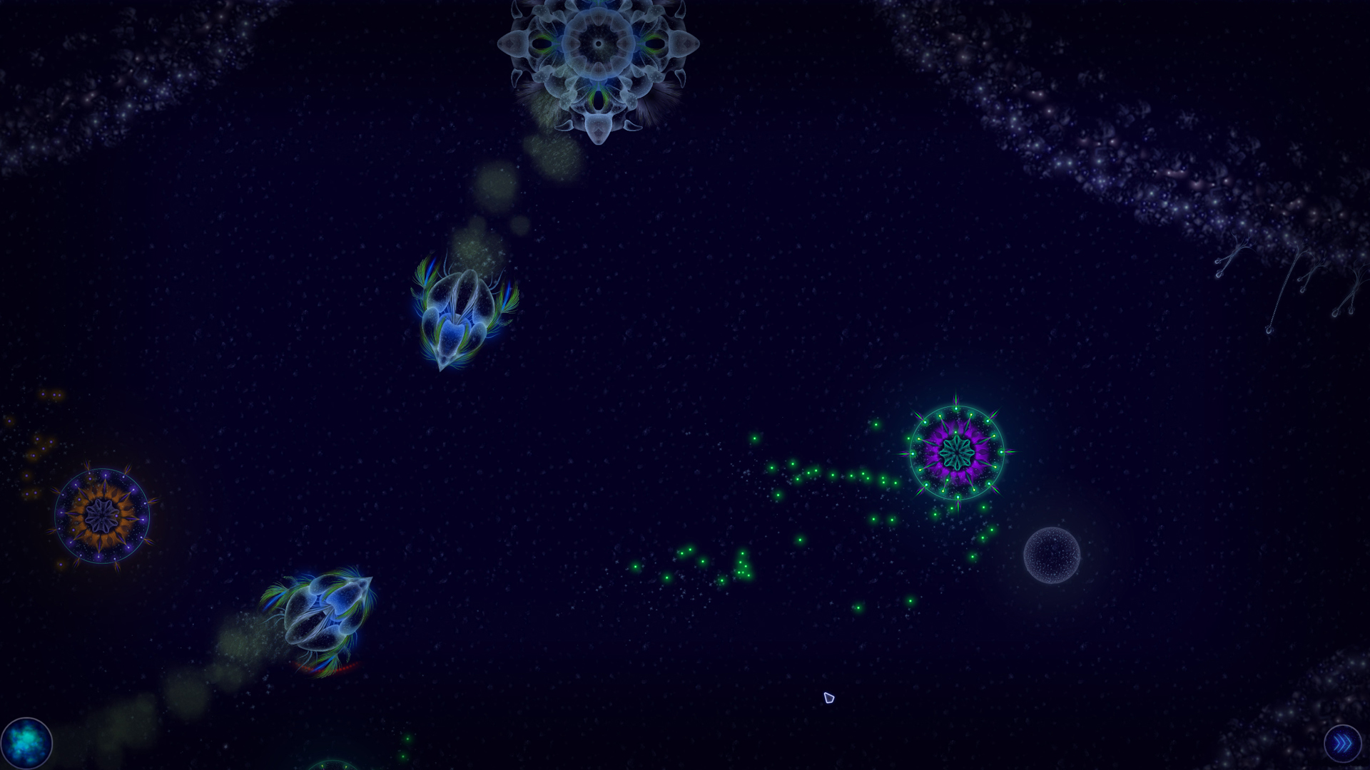 Microcosmum: survival of cells - Campaign "Aliens" screenshot