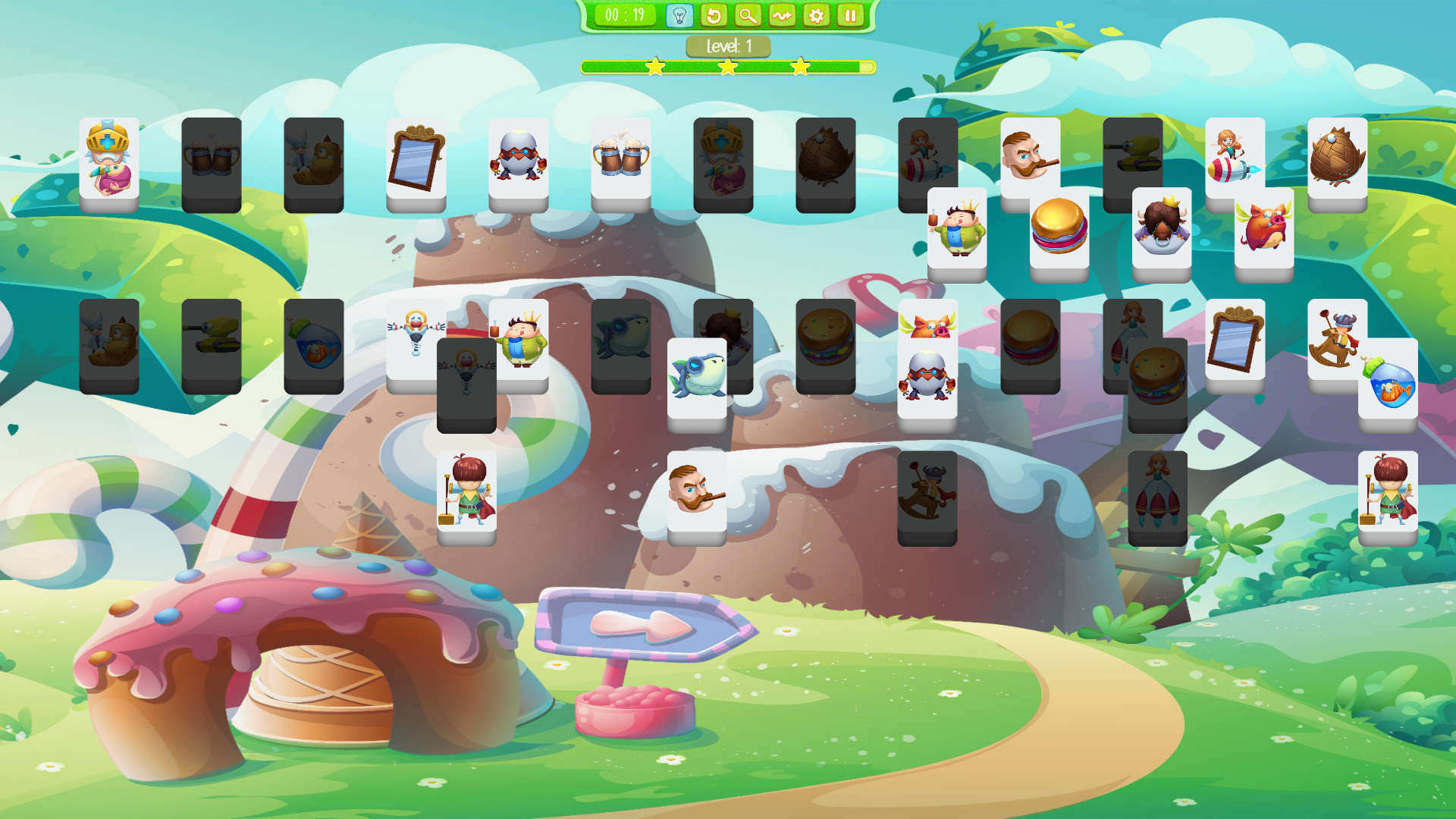 Mahjong Solitaire - Ultimate Video Game Pack 1 screenshot