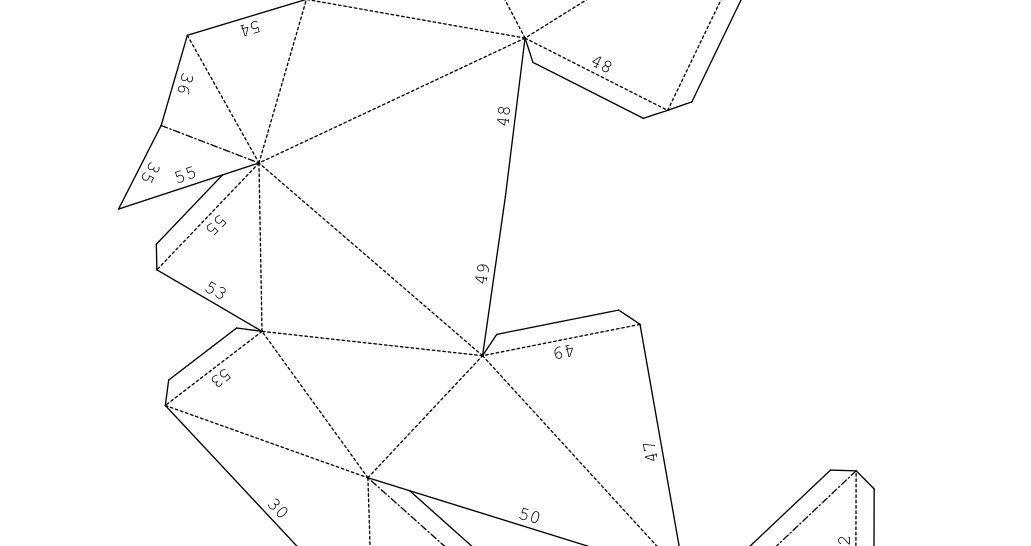 TAURONOS - Minotaur Paper Mask Pattern screenshot