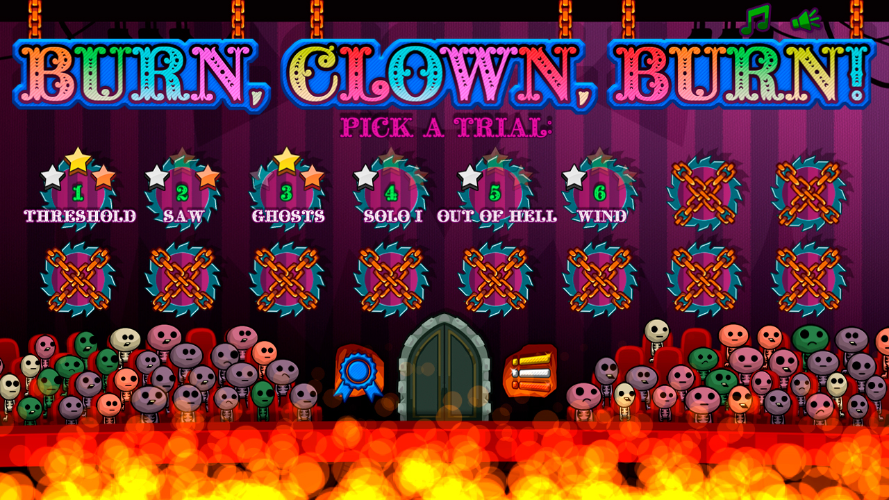 Burn, Clown, Burn! screenshot