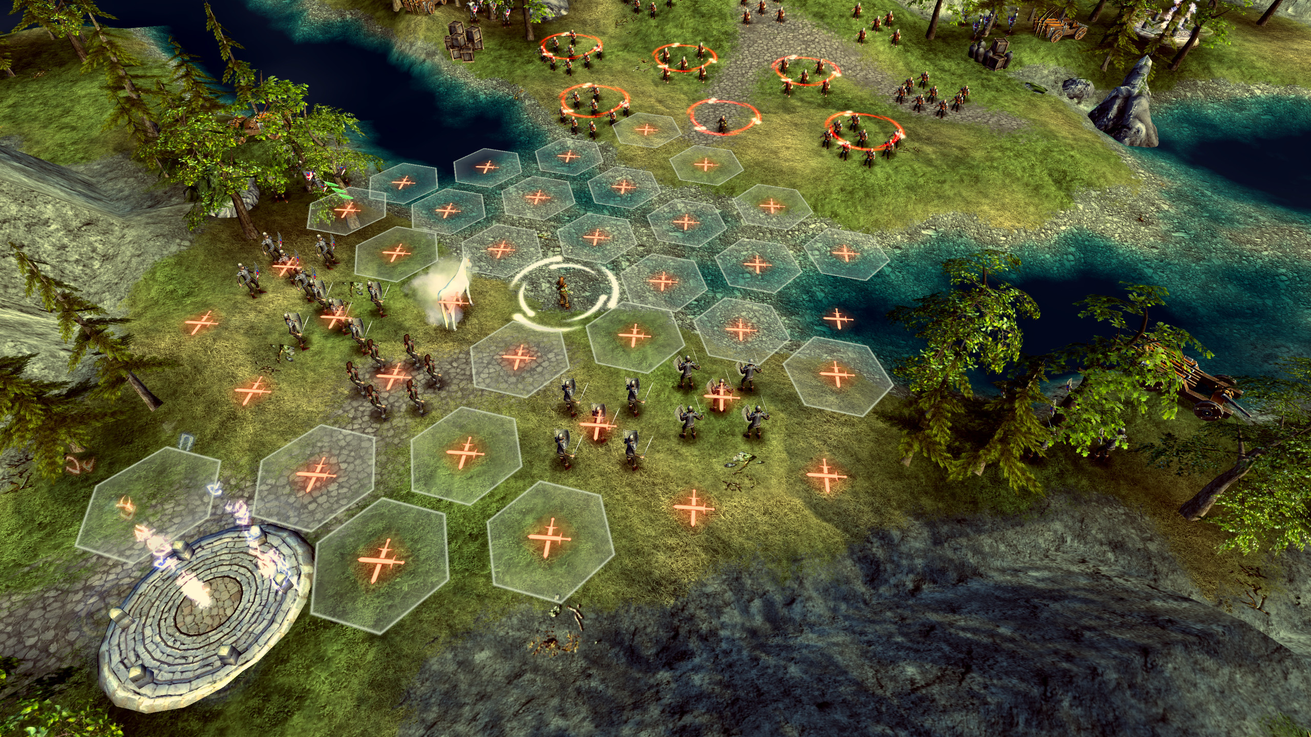 Hex Commander: Fantasy Heroes screenshot
